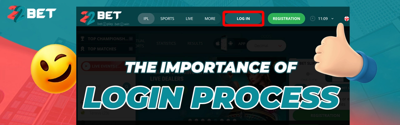 Importance of the 22Bet Login